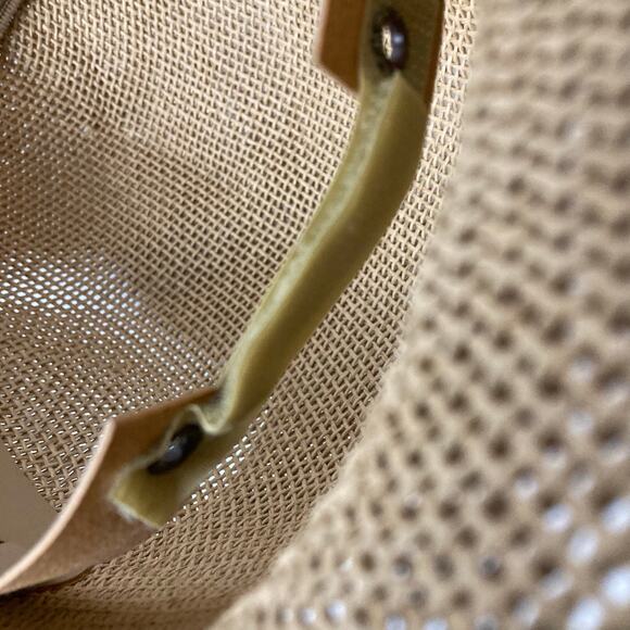 R&R Woven Safari Pith Helmet Hat Tan Outdoor Sun Protection Adventurer Explorer - Picture 8 of 11